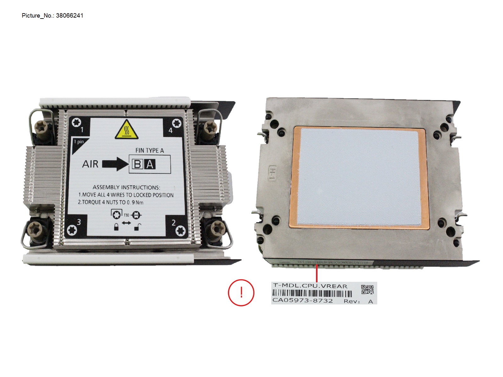 VALUE HEATSINK REAR