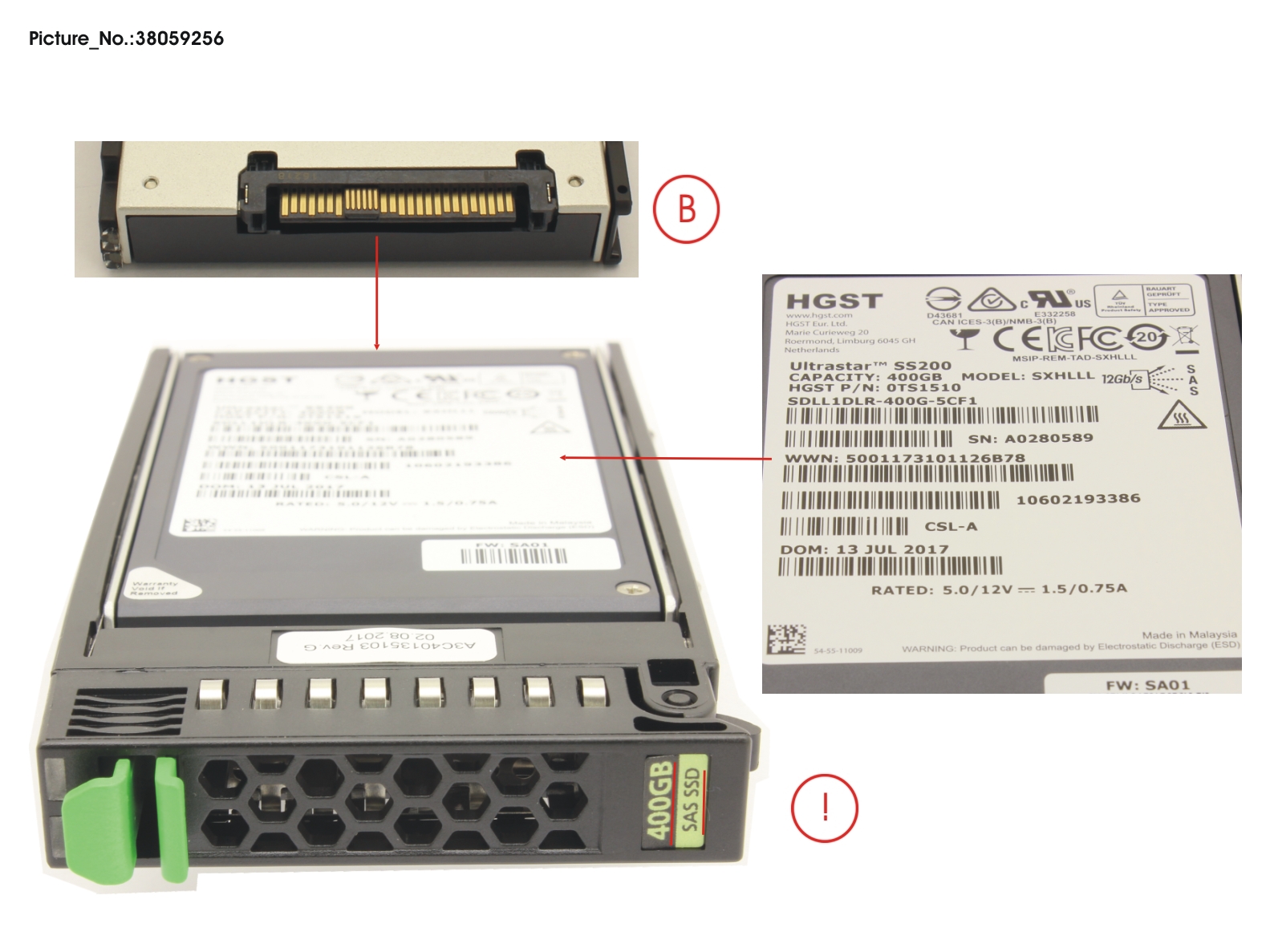 SSD SAS 12G 400GB MIXED-USE 2.5 H-P EP