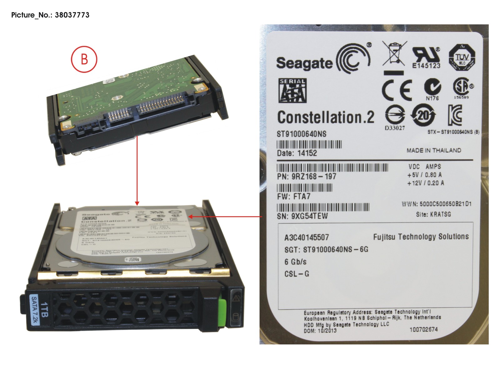 HD SATA 6G 1TB 7.2K HOT PL 2.5 BC HD SATA 6G 1TB 7.2K HOT PL 2.5 BC