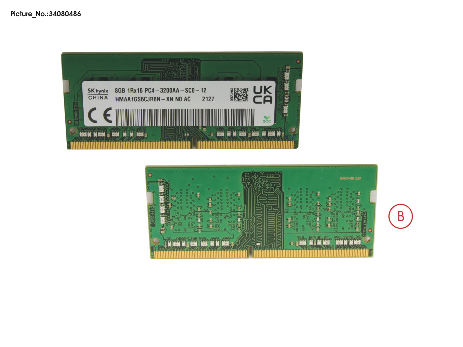 MEMORY 8GB DDR4-2400 SO