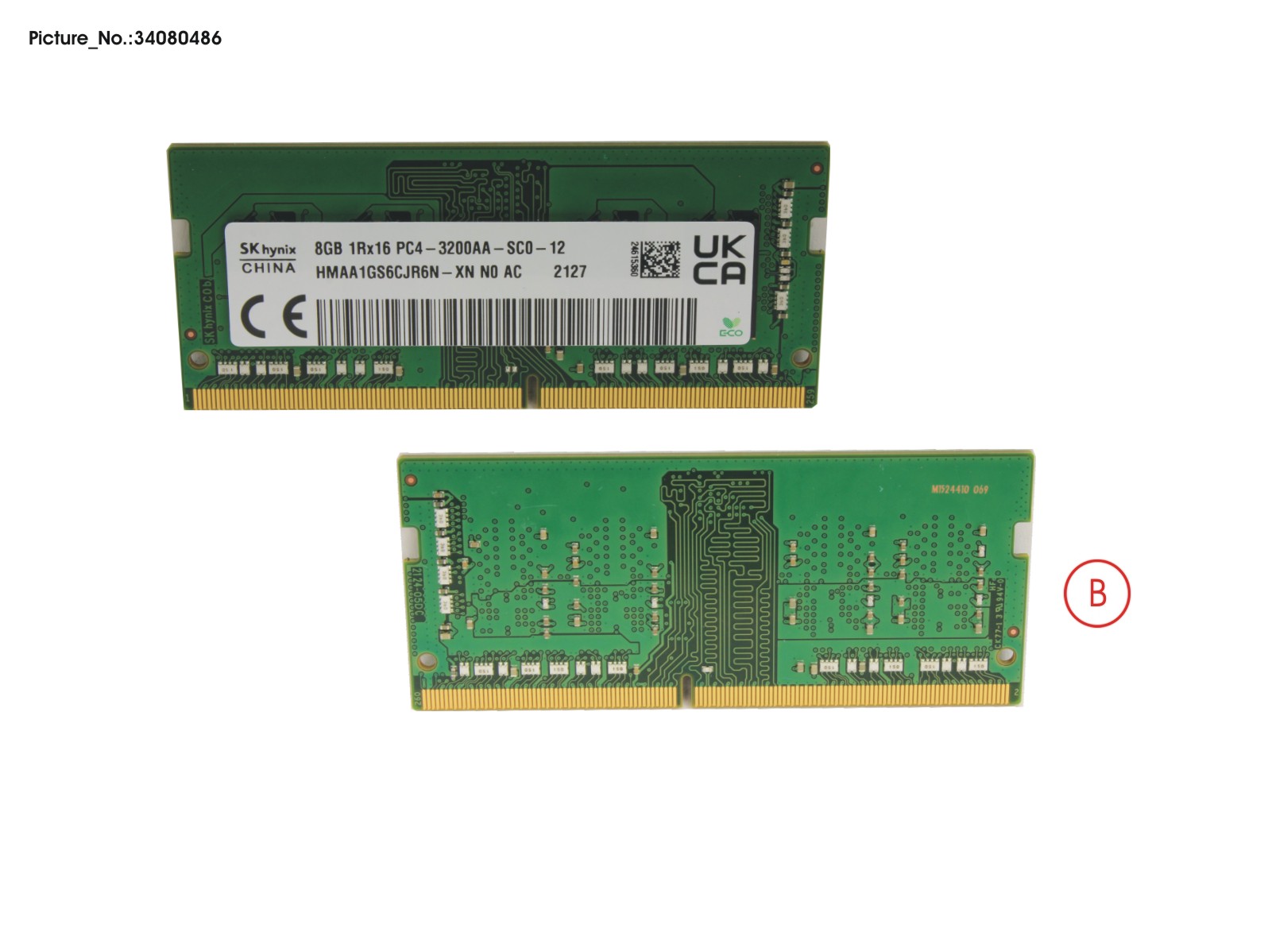 MEMORY 8GB DDR4-2400 SO MEMORY 8GB DDR4-2400 SO