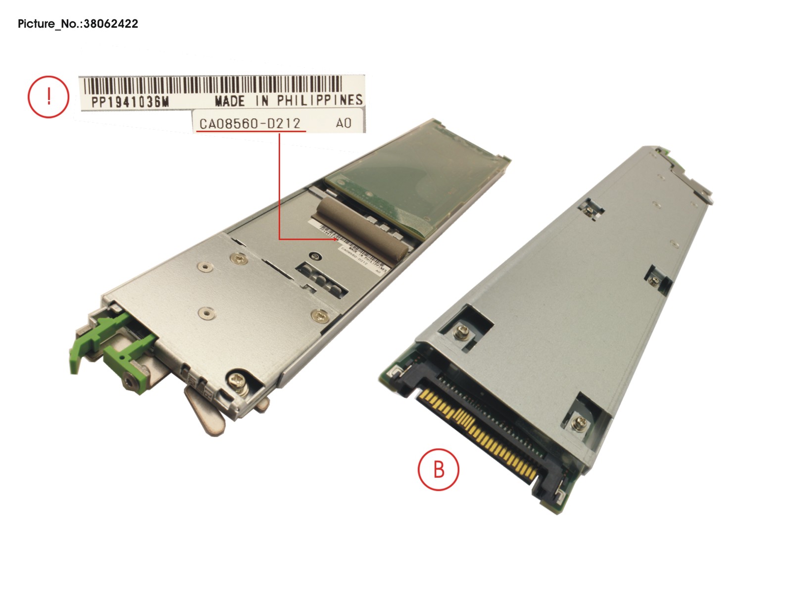 FUJITSU DX S5 MR SPARE BUD(M.2) T2/512GB