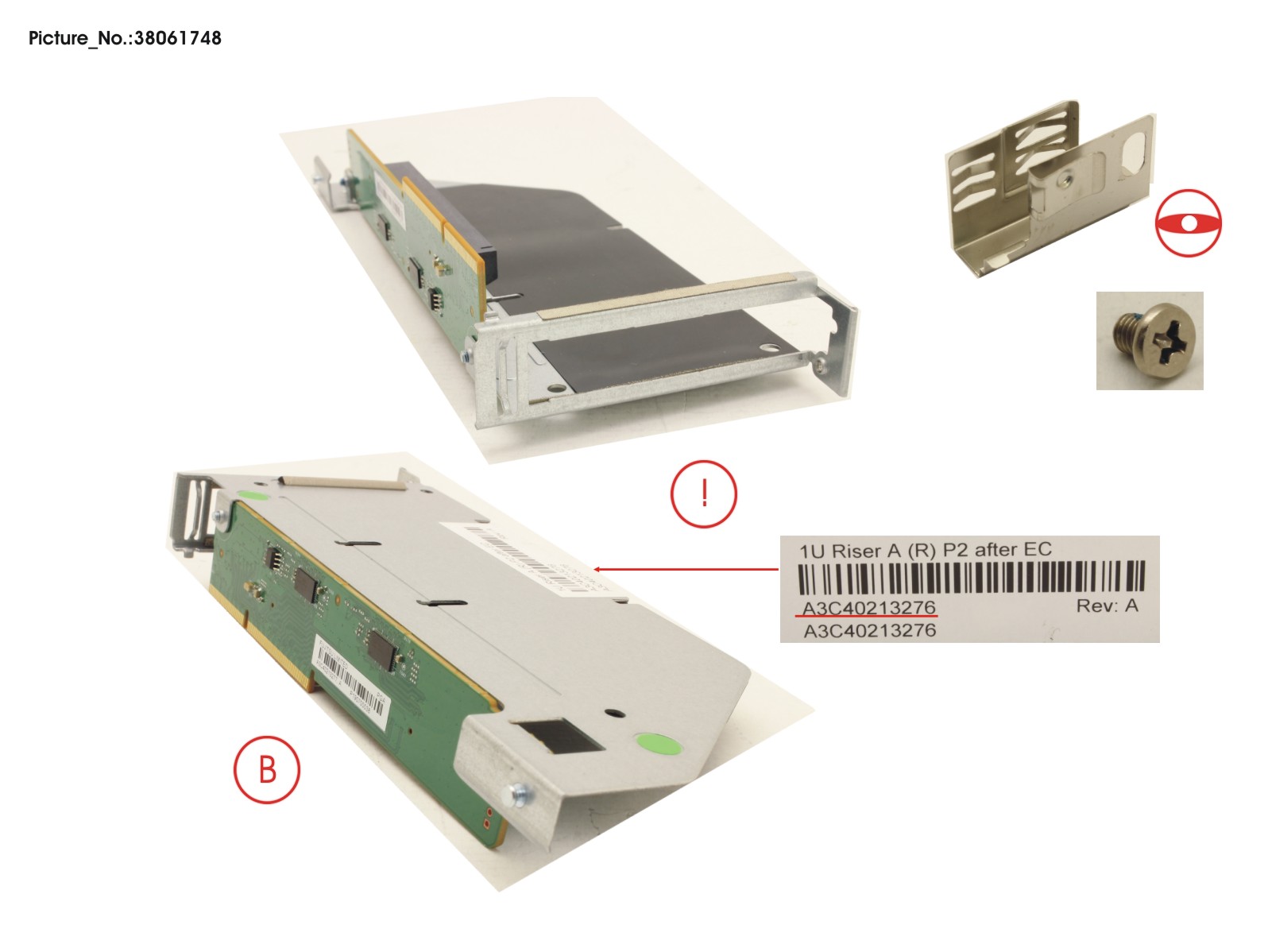1U RISER A (R) P2 AFTER EC 1U RISER A (R) P2 AFTER EC