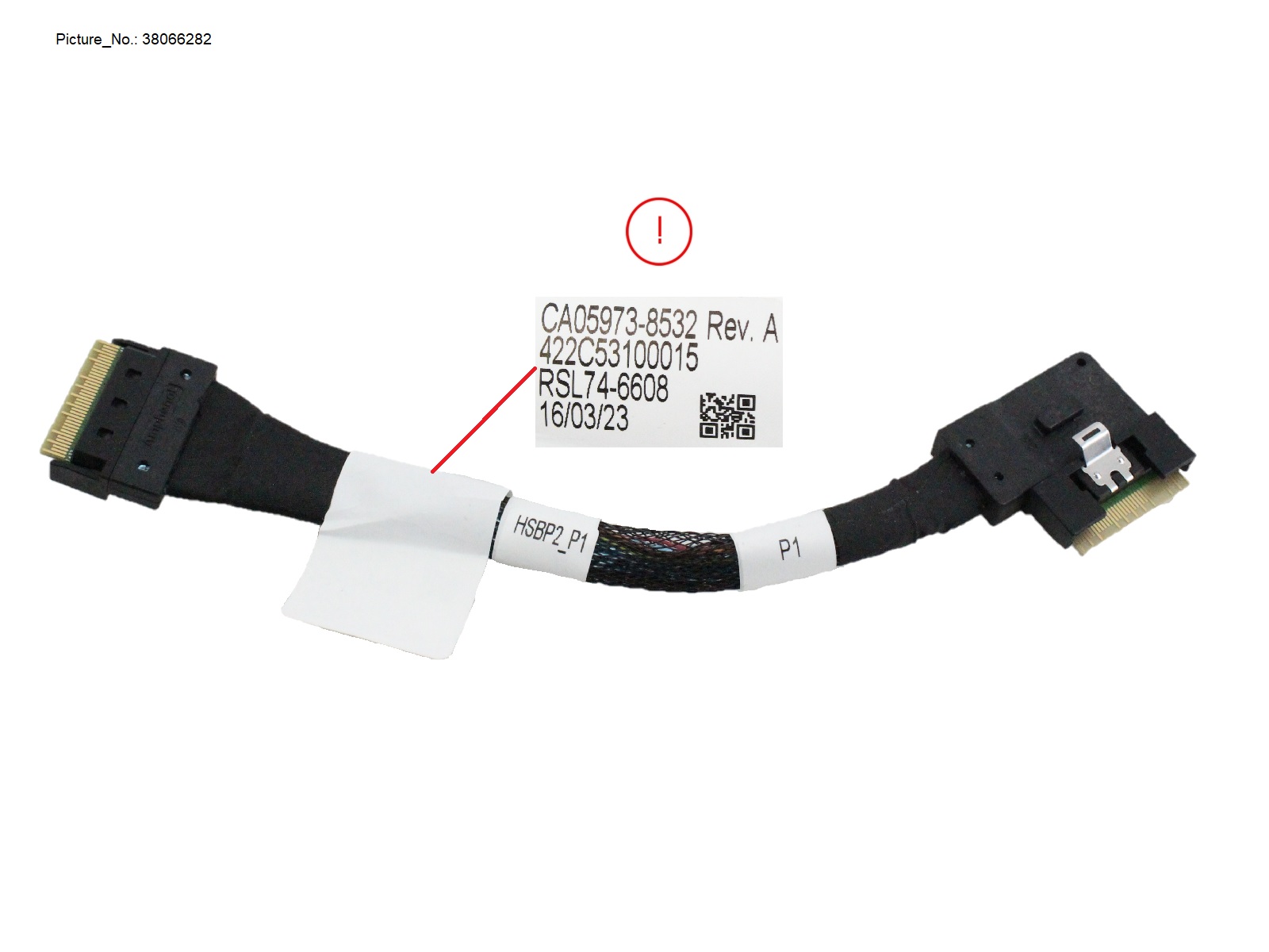 RX4770M7 SAS EXP TO HSBP2 CABLE RX4770M7 SAS EXP TO HSBP2 CABLE