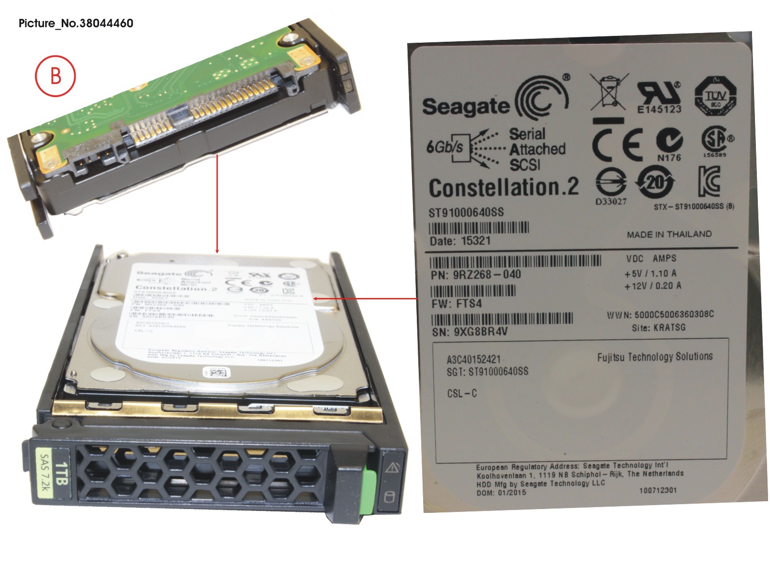 HD SAS 6G 1TB 7.2K HOT PL 2.5 BC HD SAS 6G 1TB 7.2K HOT PL 2.5 BC