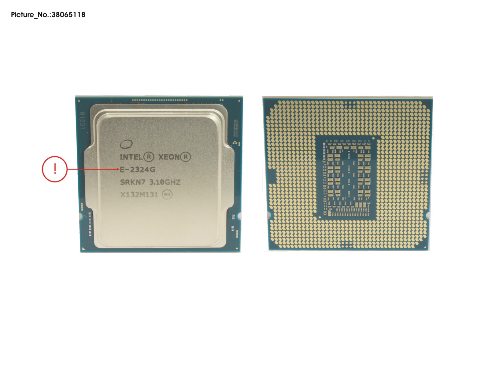 CPU XEON E-2324G