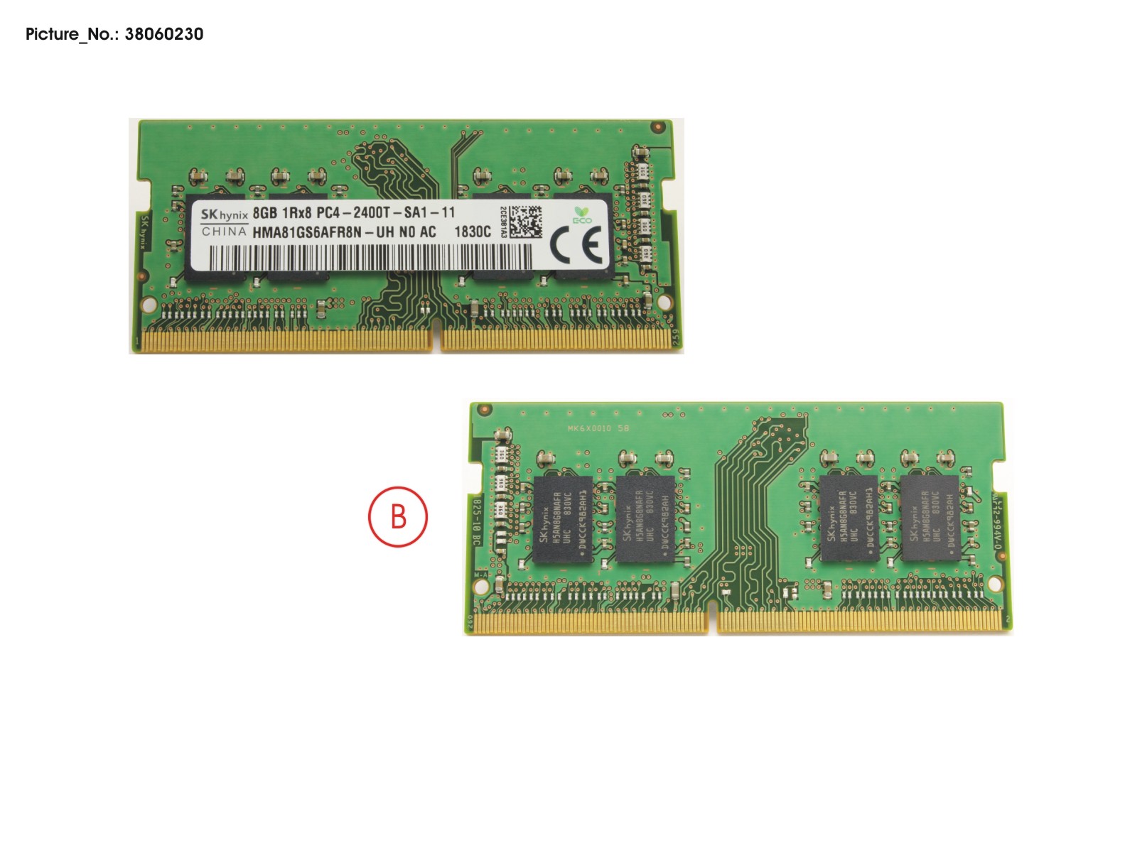MEMORY 8GB DDR4-2400 SO