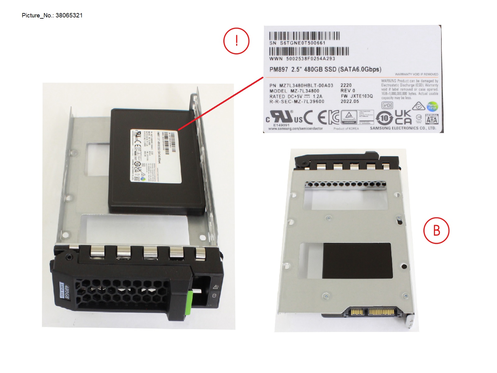 SSD SATA 6G 480GB MU LFF SSD SATA 6G 480GB MU LFF