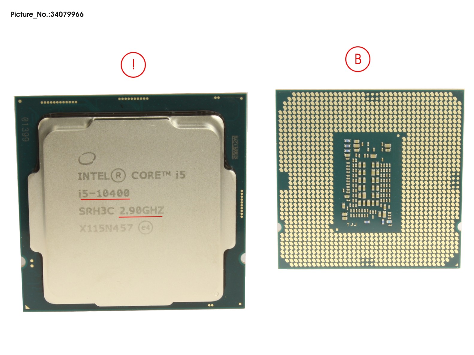 CPU INTEL CORE I5-10400 2,9 GHZ 65W