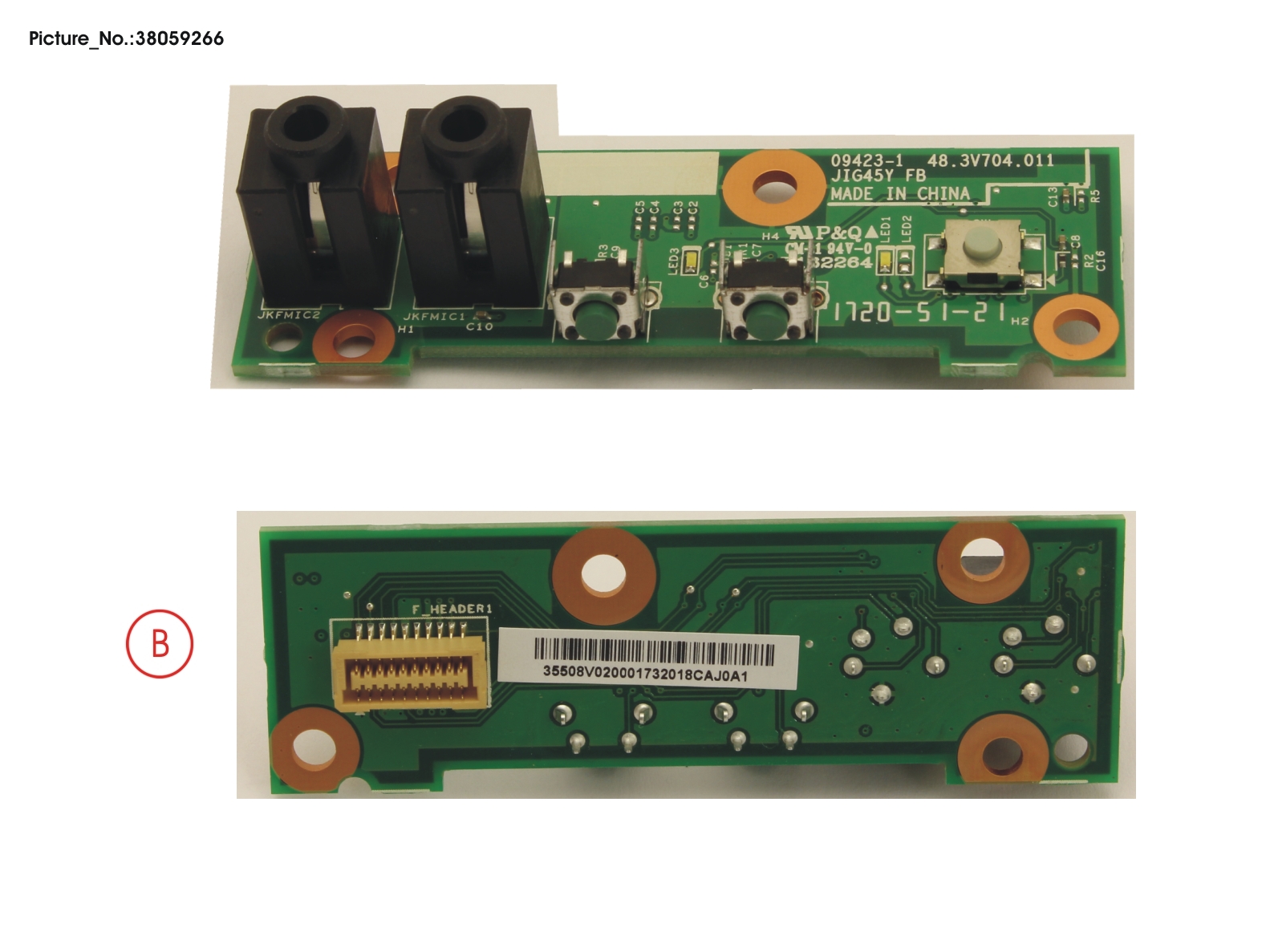 FRONT IO BOARD