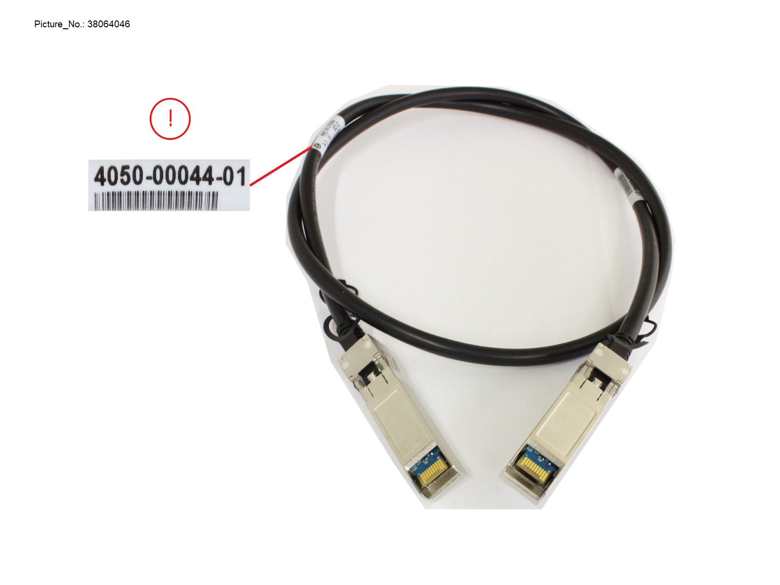 10G SFP+ DAC CABLE, PASV COPPER, 1M