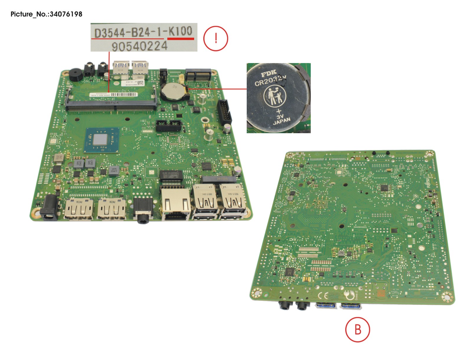 MAINBOARD D3544 B200