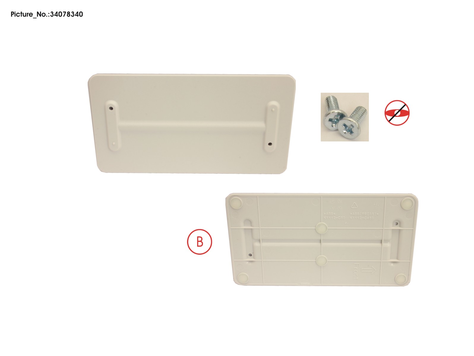 FUJITSU STAND PLATE ASSY