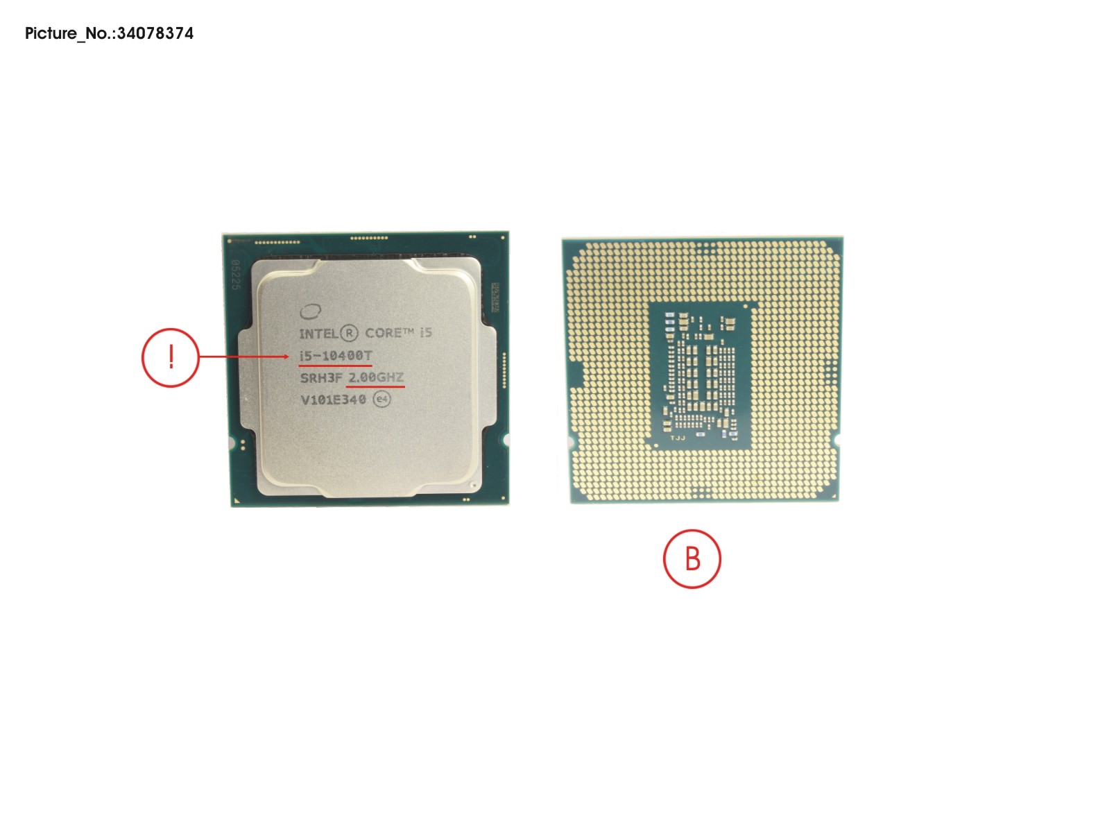CPU INTEL CORE I5-10400T 2,0 GHZ 35W