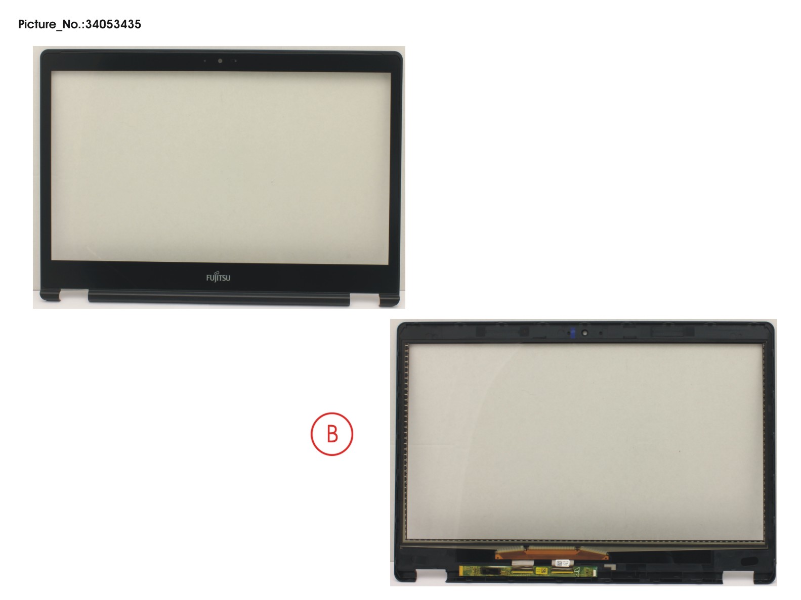 LCD FRONT COVER ASSY FOR TOUCH MODEL