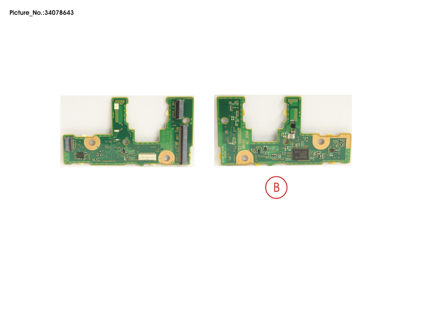 SUBBOARD, CAMERAS QN