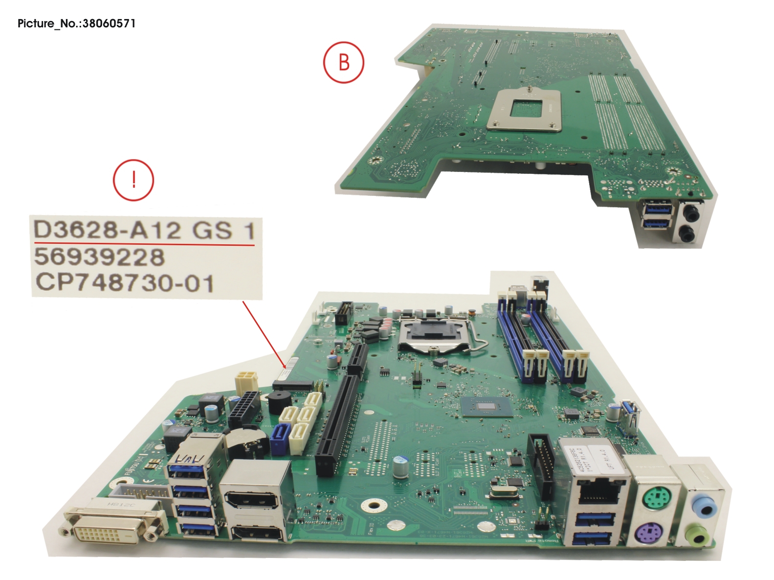 MAINBOARD D3628A