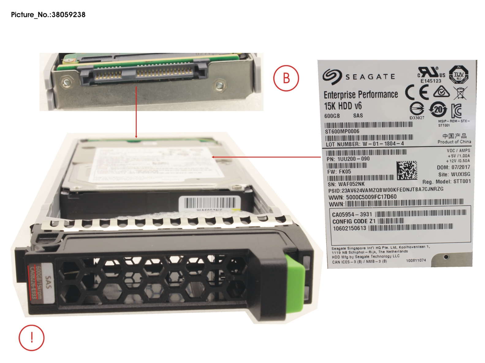 DX HD DRIVE 2.5 600GB 15K