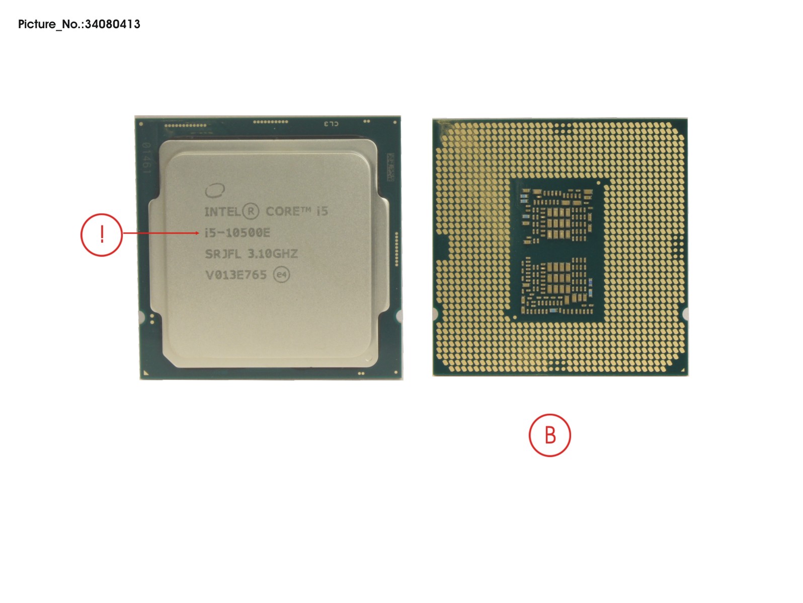 CPU INTEL CORE I5-10500E 3,1GHZ 65W