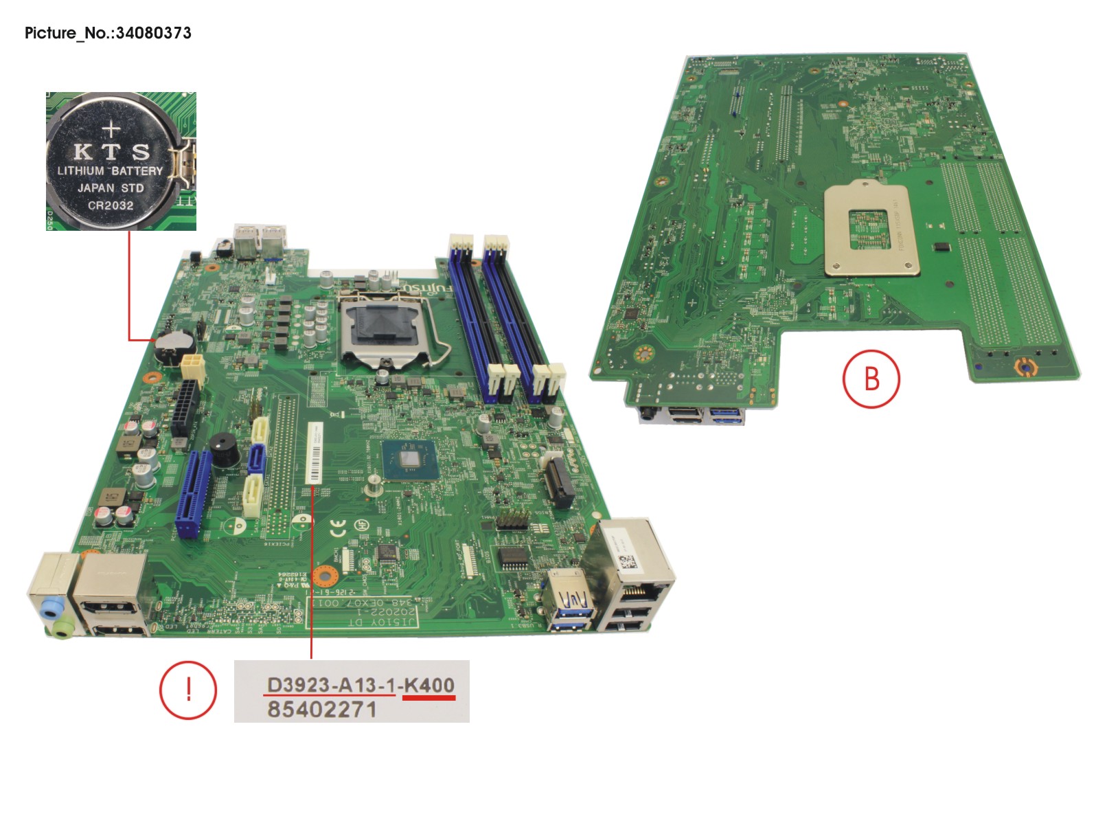 FUJITSU MAINBOARD D3923A