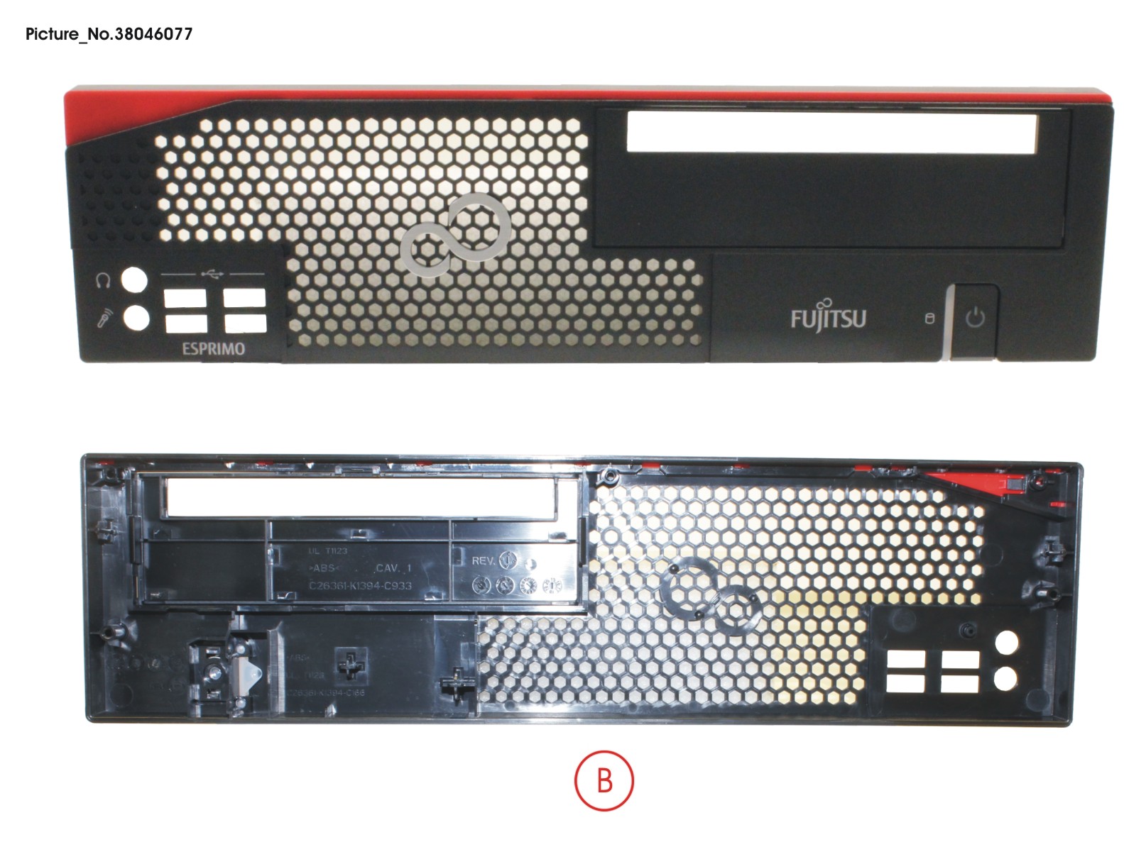 FUJITSU FRONT BEZEL ASSY 1