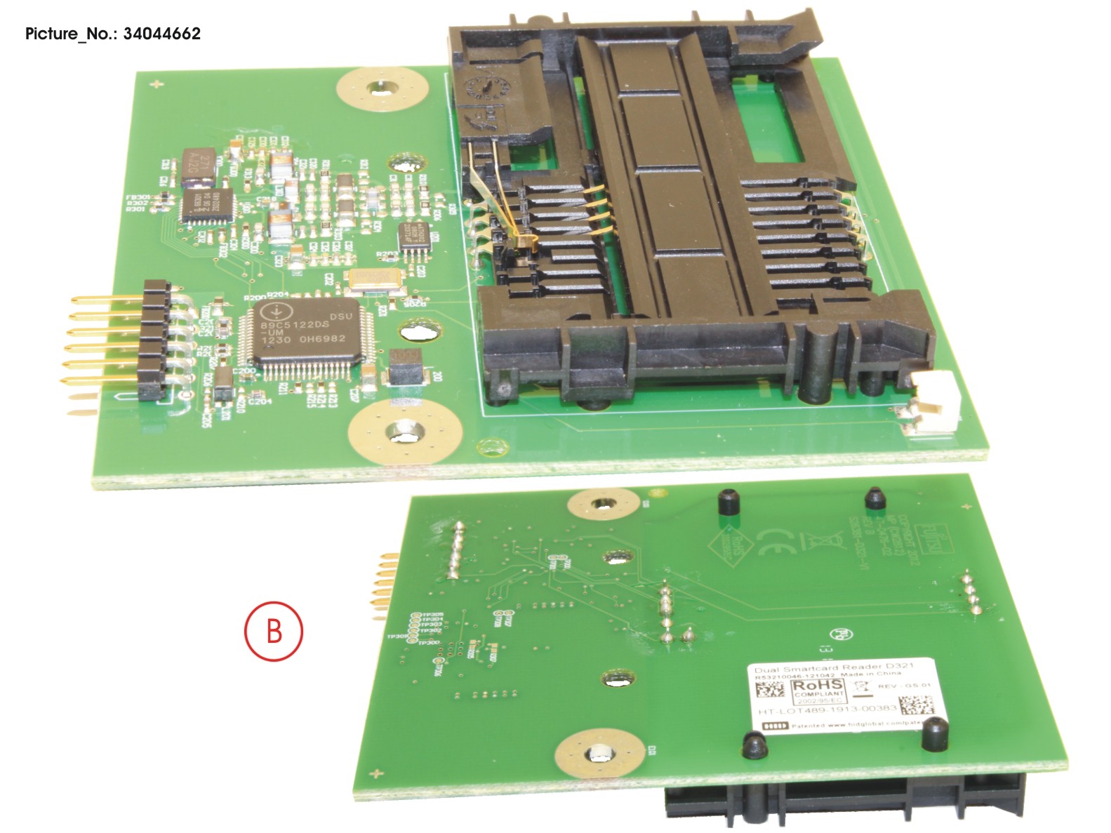 SMARTCARD READER DUAL INT. USB