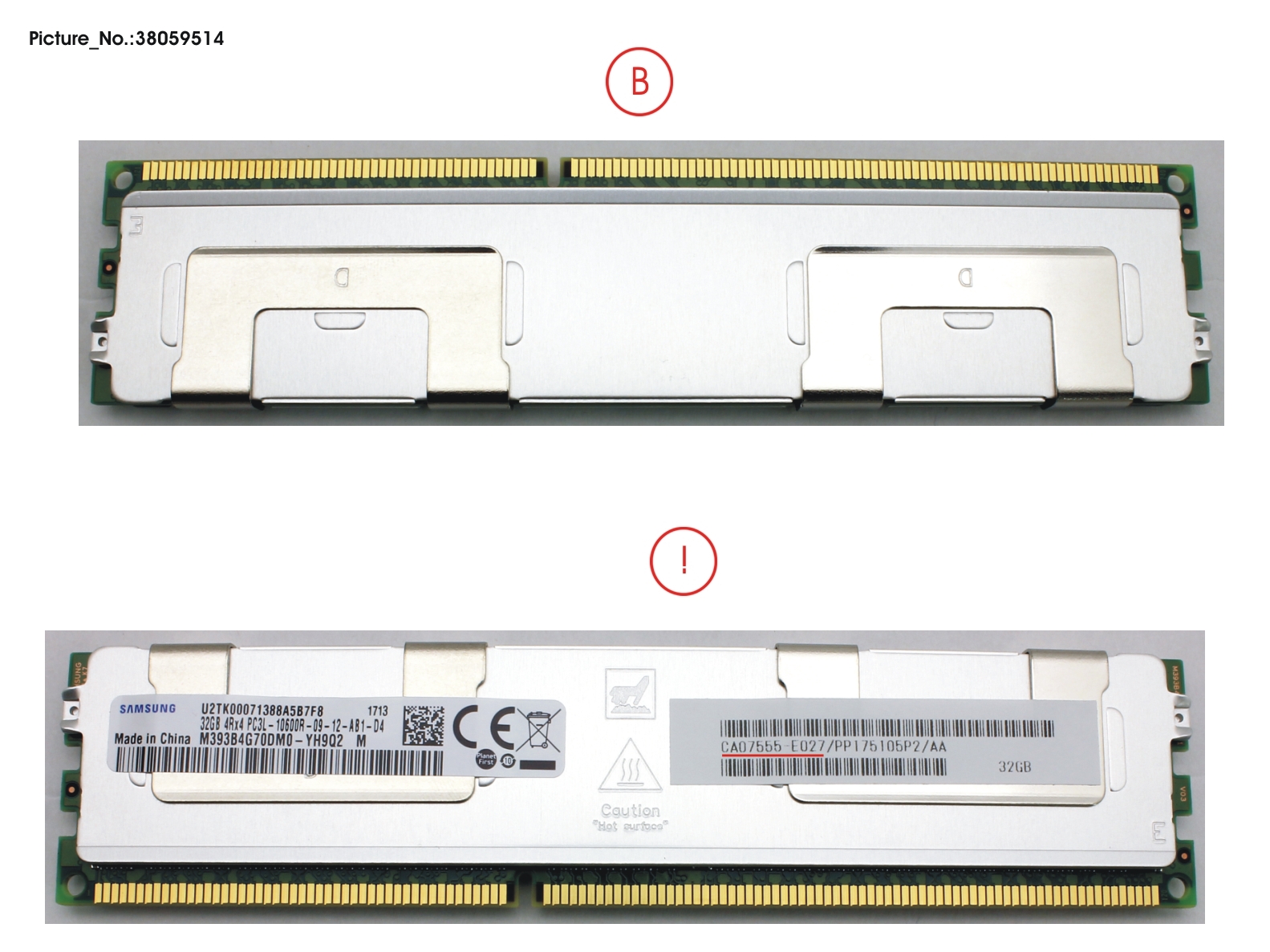 FUJITSU DX5/600 S4,AF650 S2 CACHEMEM 32GB 1XDIMM