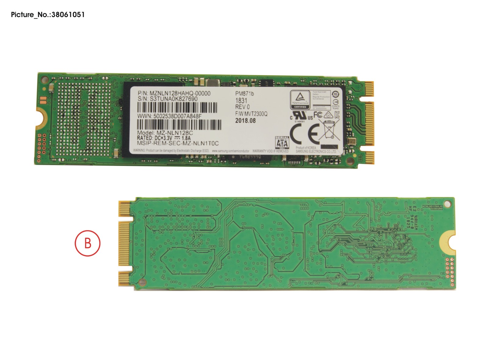 SSD S3 M.2 2280 128GB