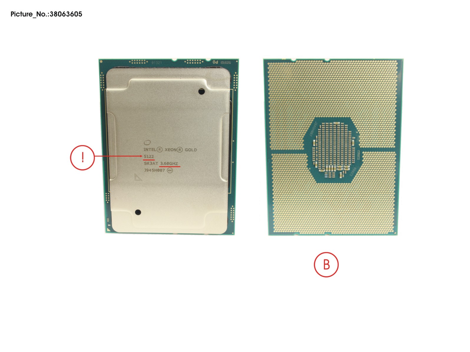 CPU XEON GOLD 5122 3,6GHZ 105W CPU XEON GOLD 5122 3,6GHZ 105W