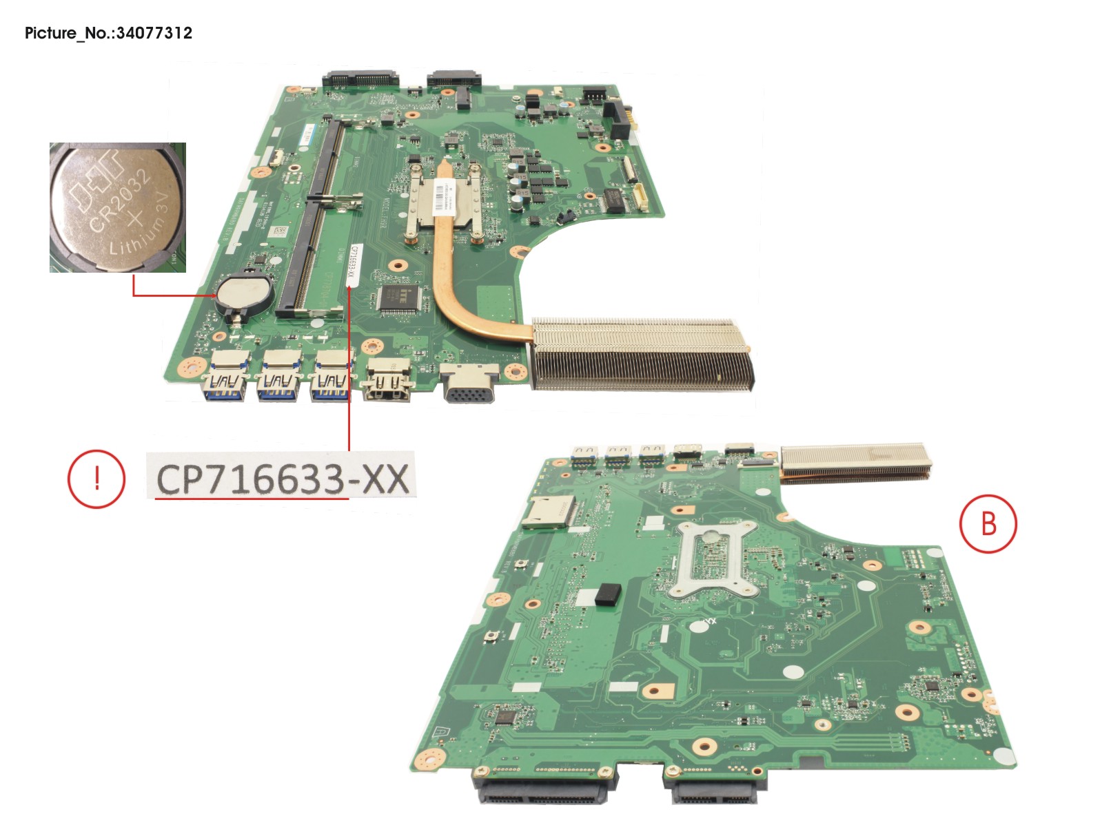 MAINBOARD ASSY I5 8250U