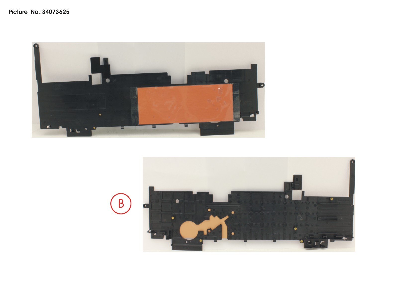 FRAME FOR KEYB. W/ SIM SHEET,LOCK (WWAN)