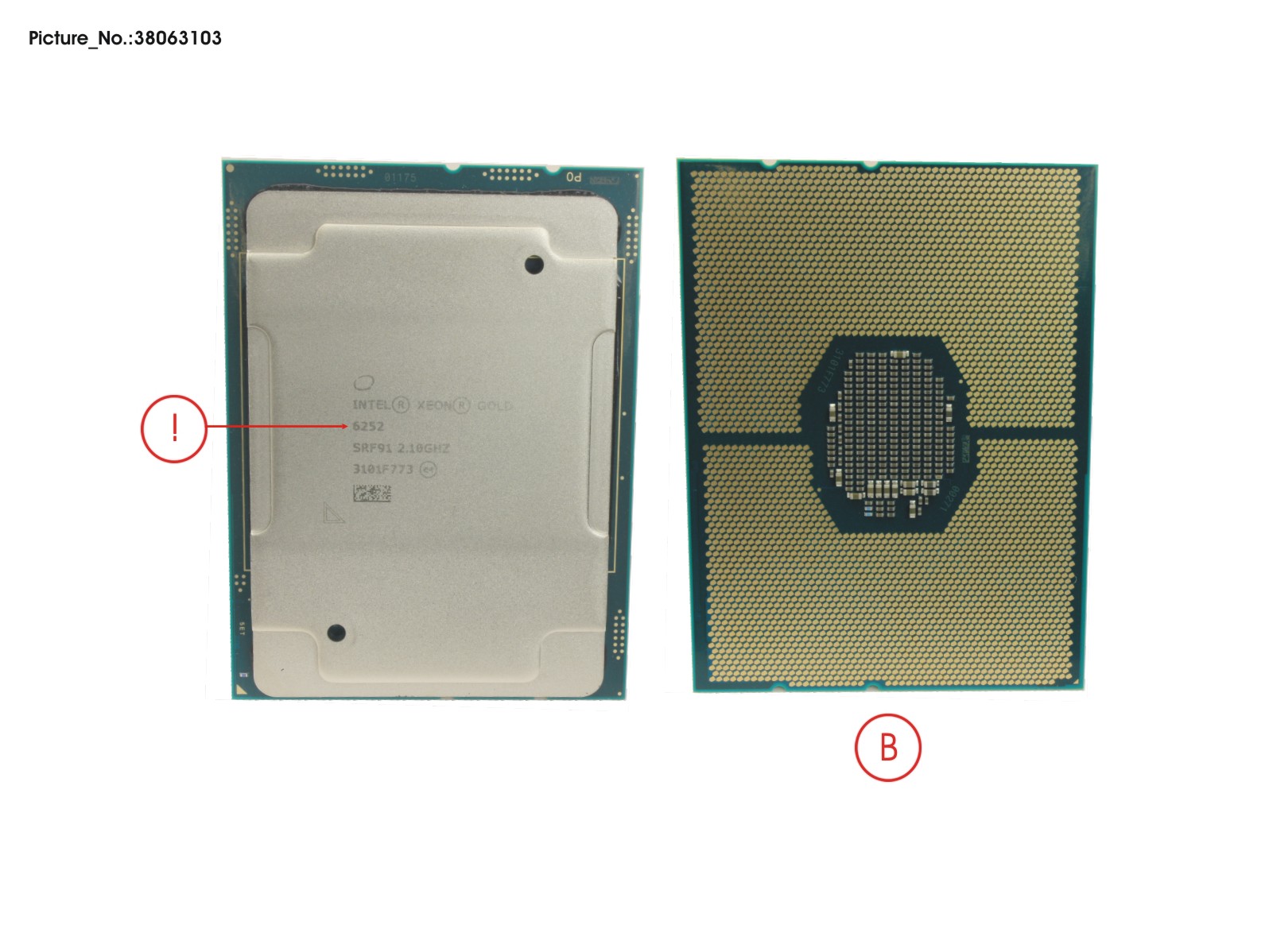 CPU INTEL XEON GOLD 6252 2100 150W