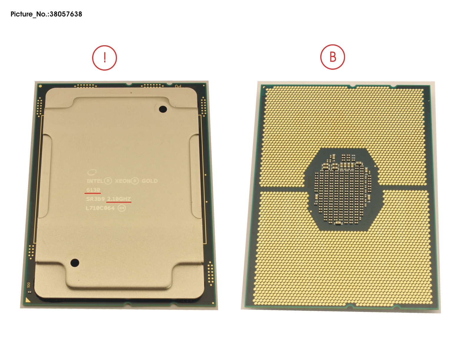 CPU XEON GOLD 6130 2,1GHZ 125W