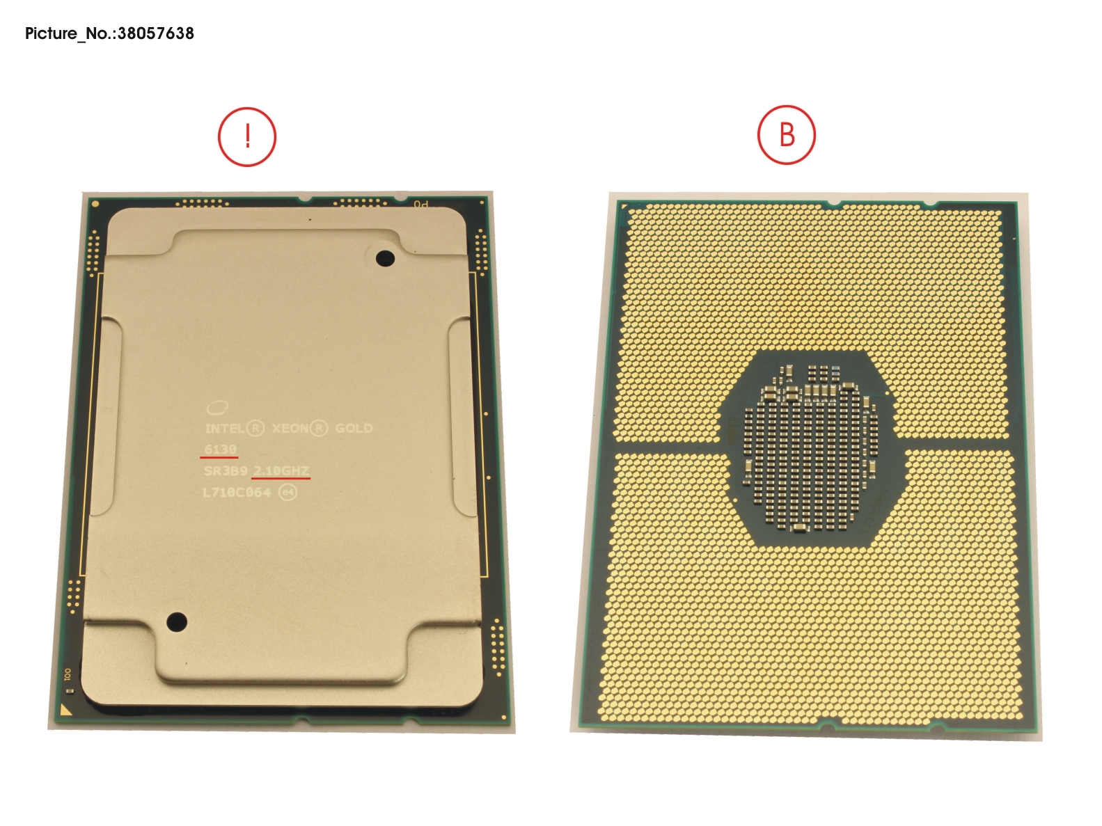 CPU XEON GOLD 6130 2,1GHZ 125W