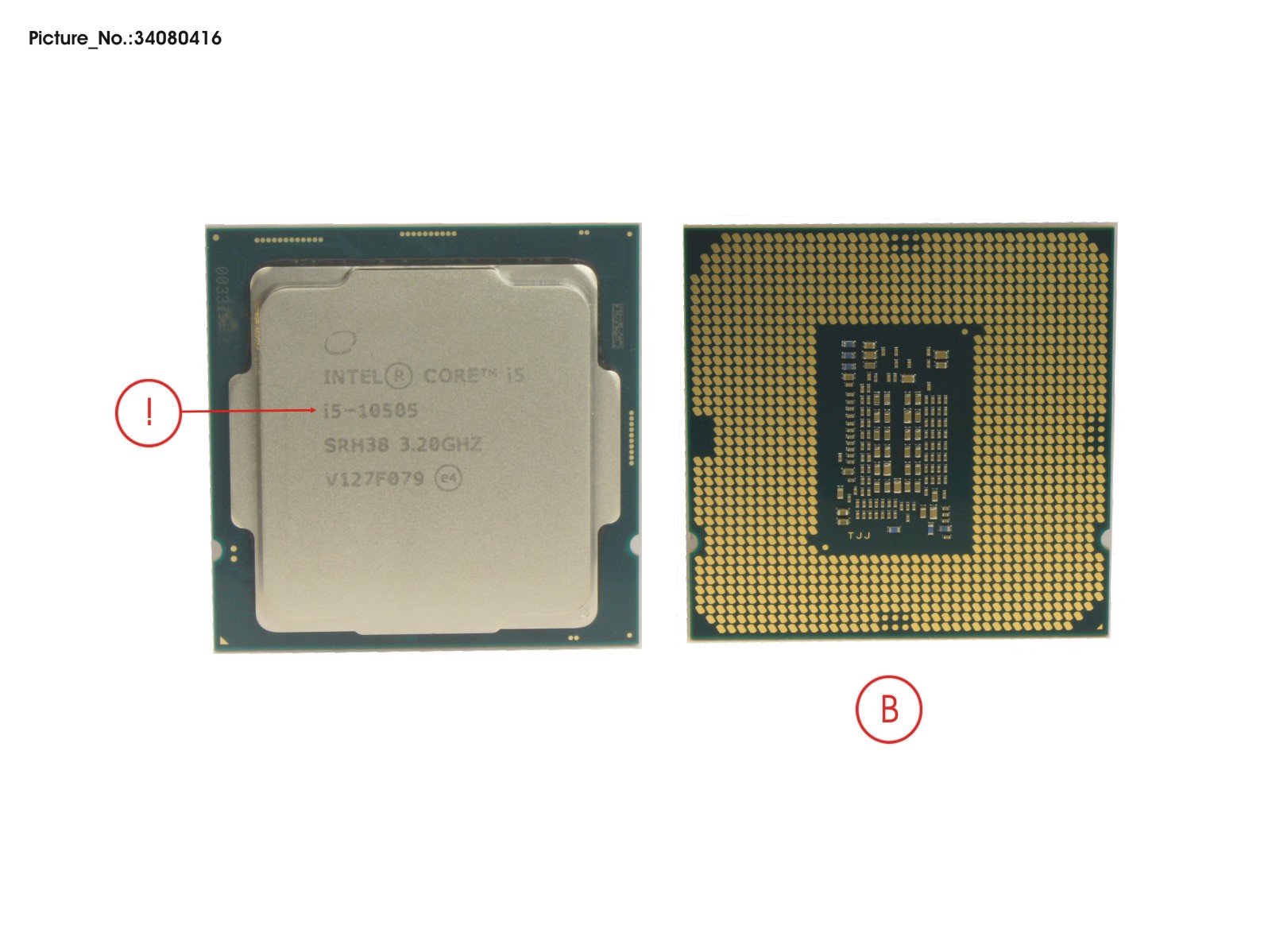 CPU INTEL CORE I5-10505 3,2GHZ 65W