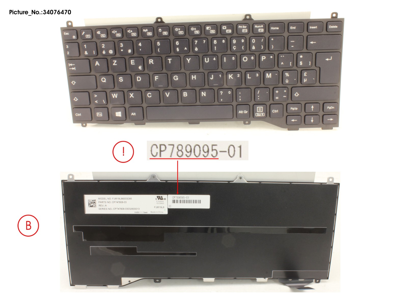 FUJITSU KEYBOARD BLACK W/O TS BELGIUM FUJITSU KEYBOARD BLACK W/O TS BELGIUM