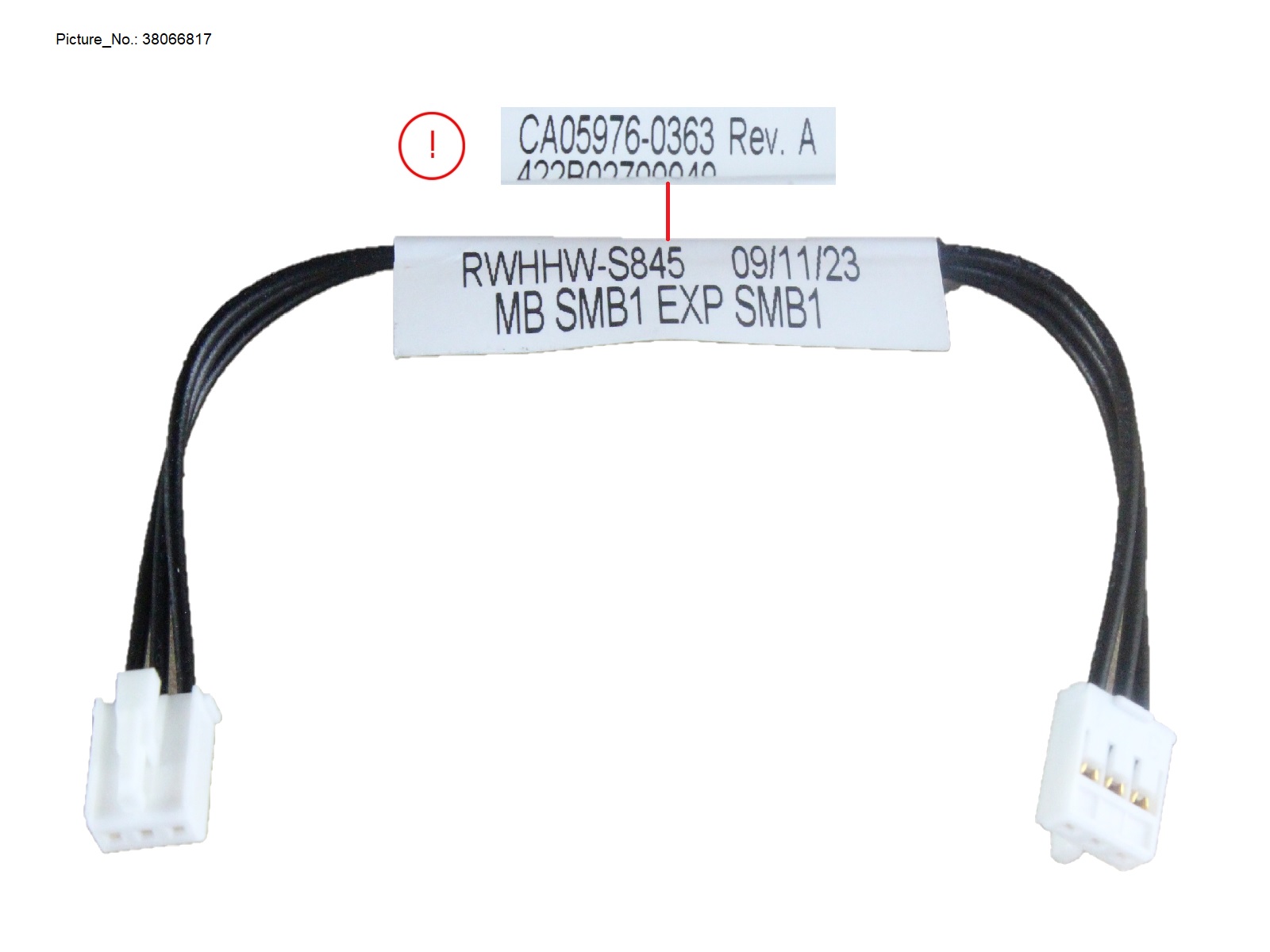 OOB SIGNAL CABLE, MB TO EXPANDER