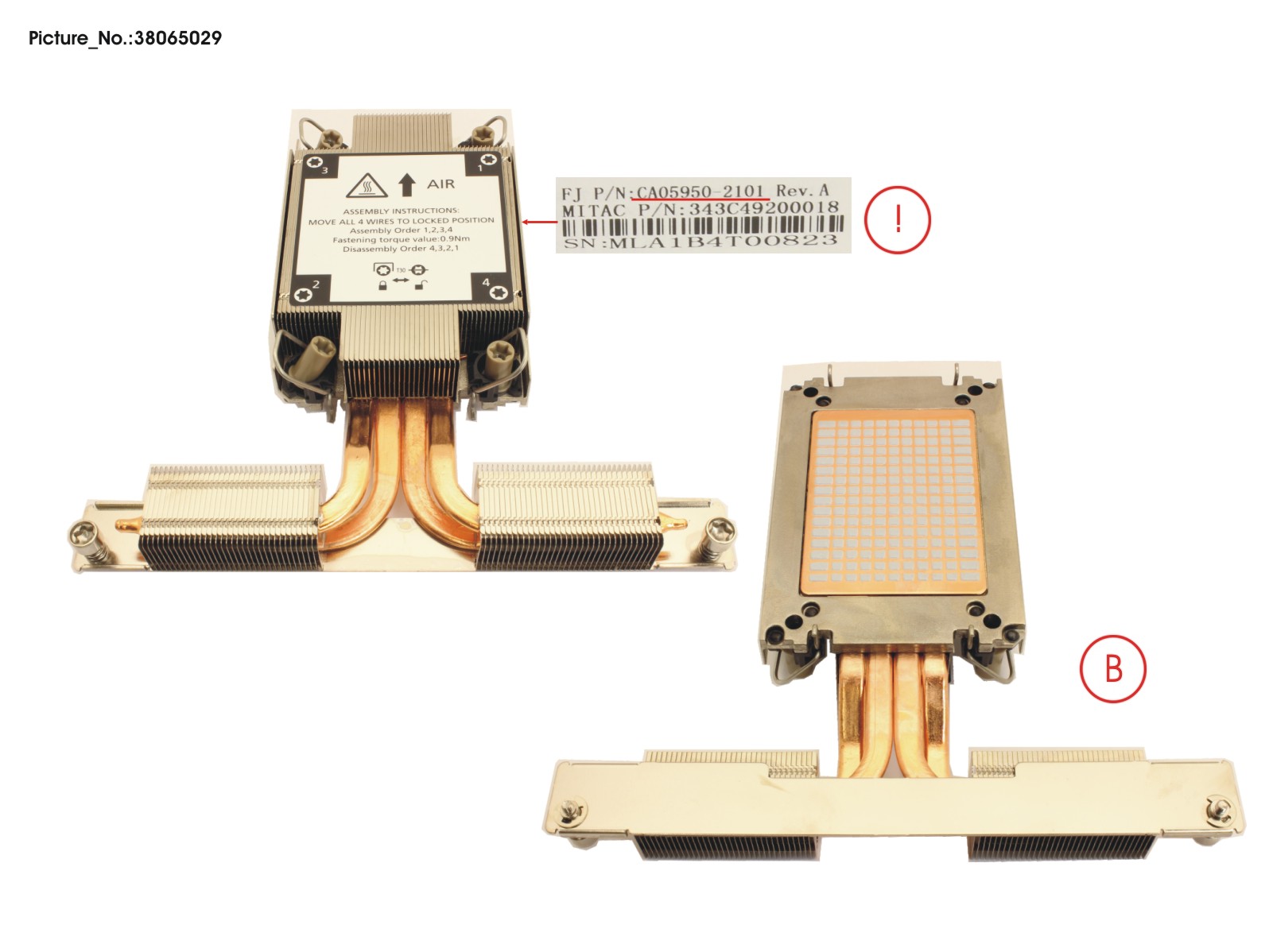 FUJITSU RX2530M6 EVAC HSK