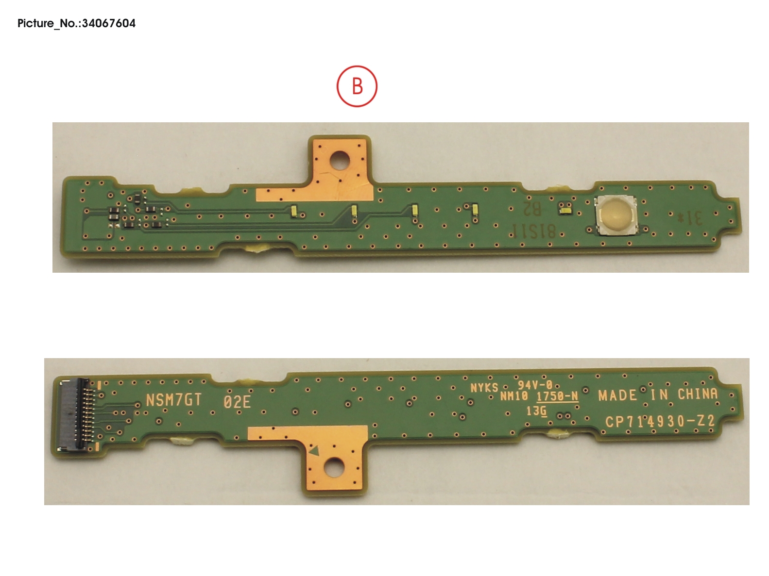 SUB BOARD, SWITCH