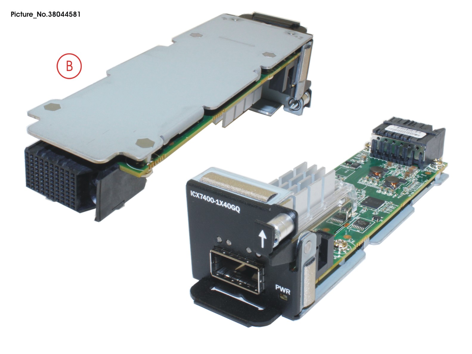 1X 40GBE QSFP+ EXPANSION MODULE.