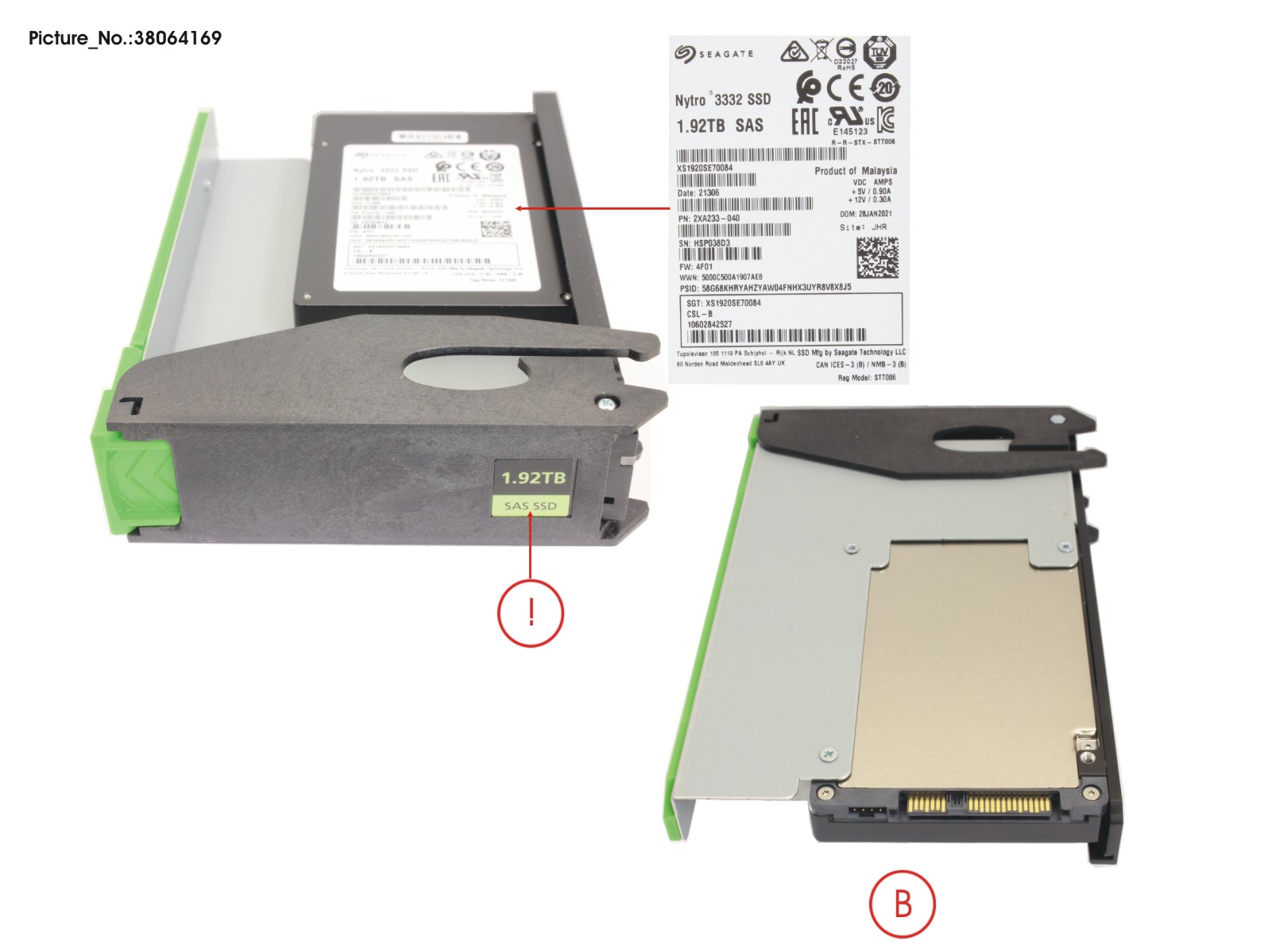 JX60 S2 TLC SSD 1.92TB RI