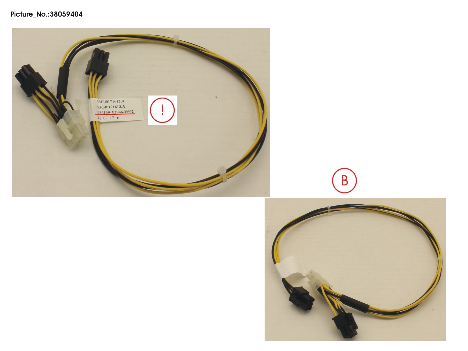 CABLE GFX-PWR+FAN