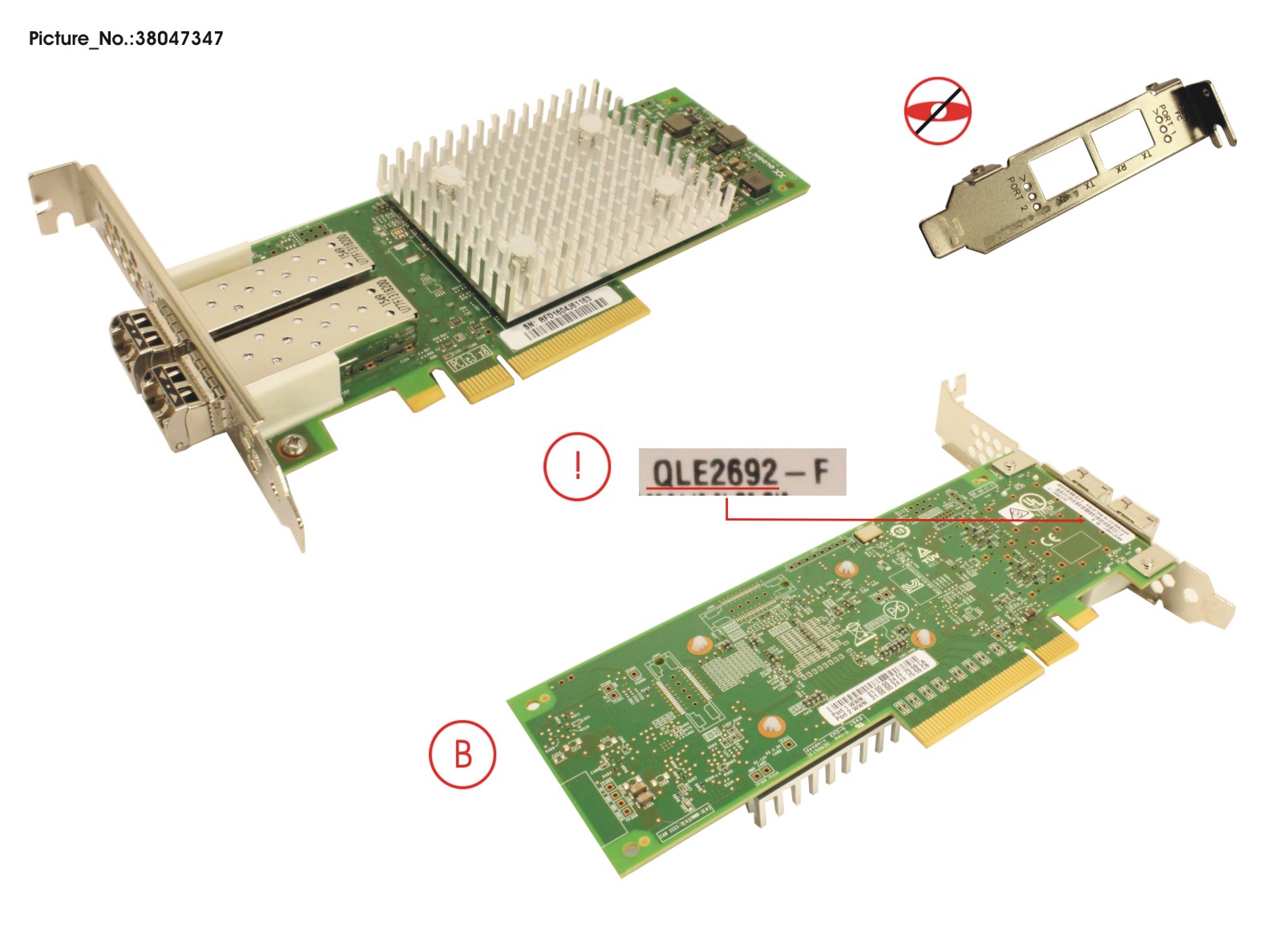 FUJITSU PFC EP QLE2692 2X FUJITSU PFC EP QLE2692 2X