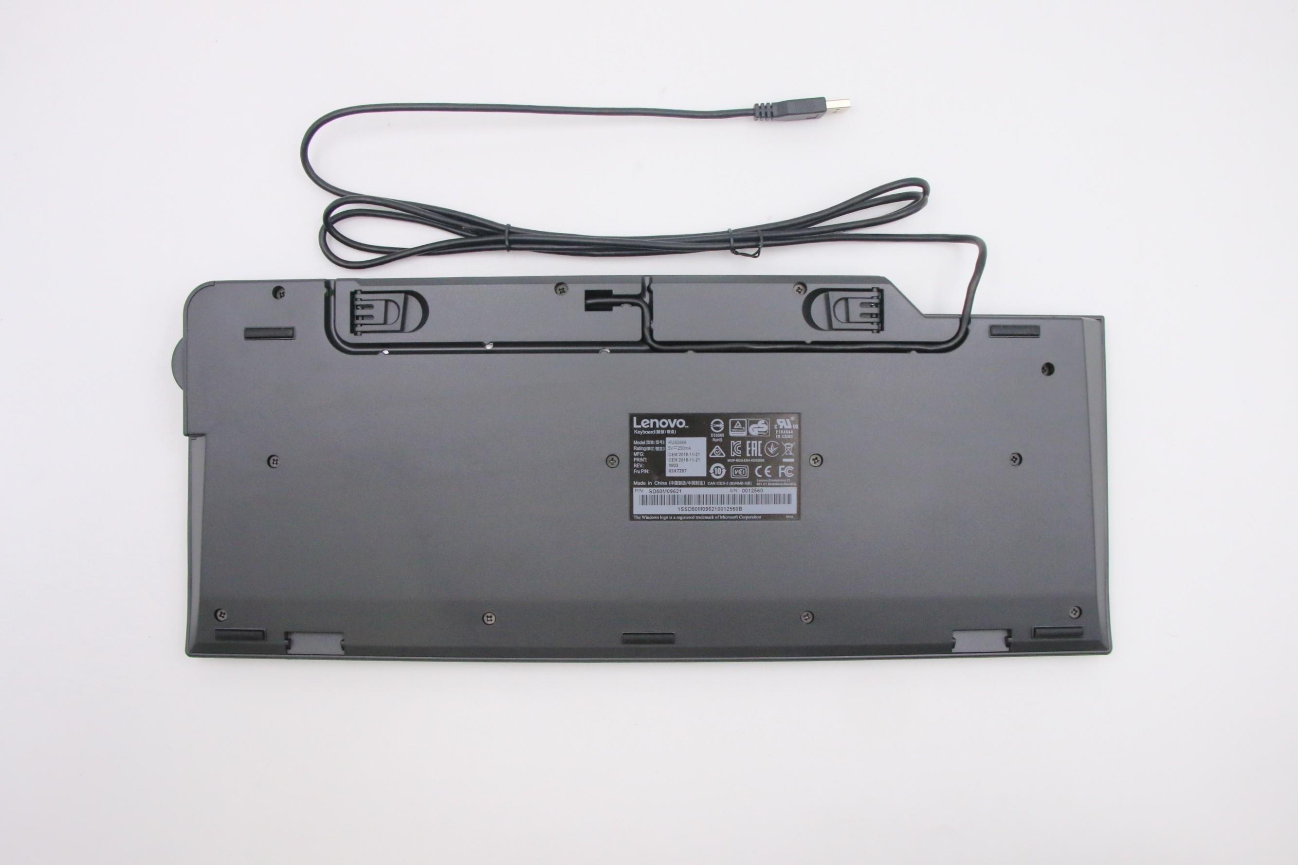 LENOVO USB-Smartcard-Tastatur (QWERTY/ABB) LENOVO USB-Smartcard-Tastatur (QWERTY/ABB)