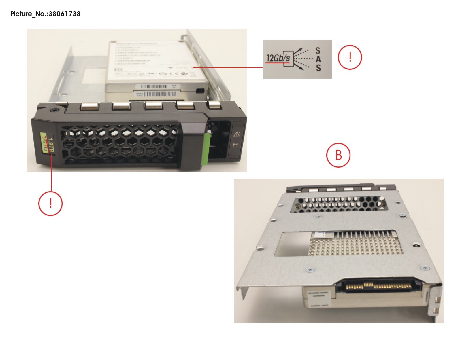 SSD SAS 12G 1.92TB READ-INT. 3.5 H-P EP