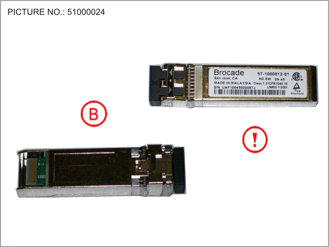 SFP 8GB 50M / 100M SFP 8GB 50M / 100M
