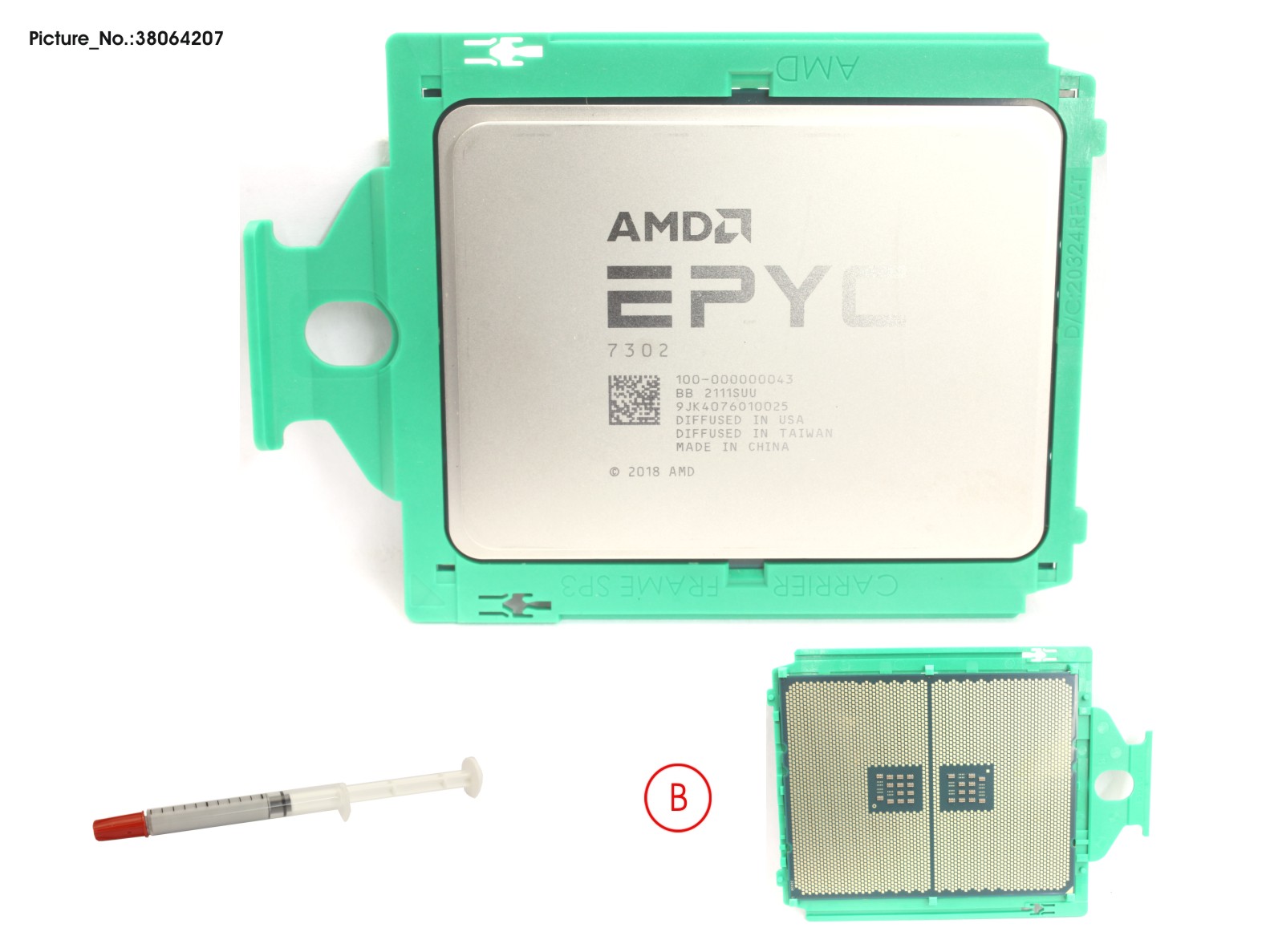 CPU SPARE AMD EPYC 7302