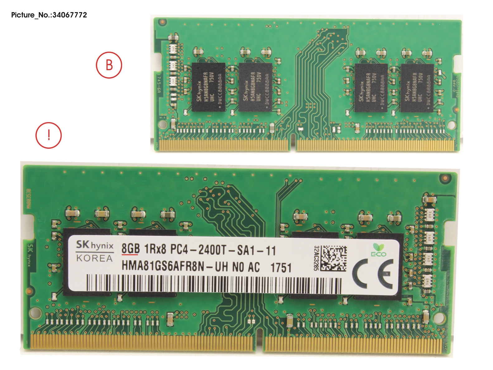 MEMORY 8GB DDR4