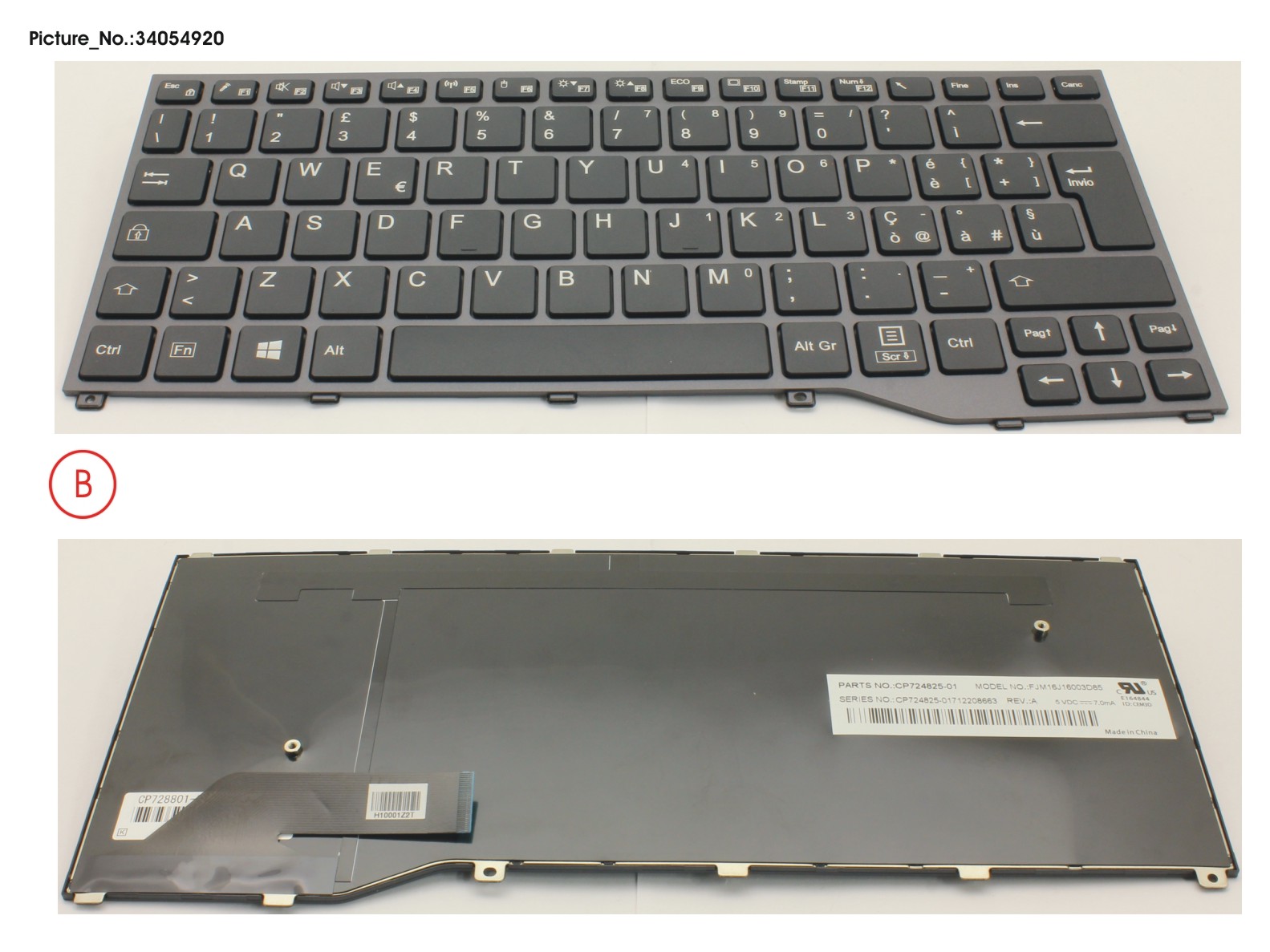 KEYBOARD BLACK ITALY KEYBOARD BLACK ITALY