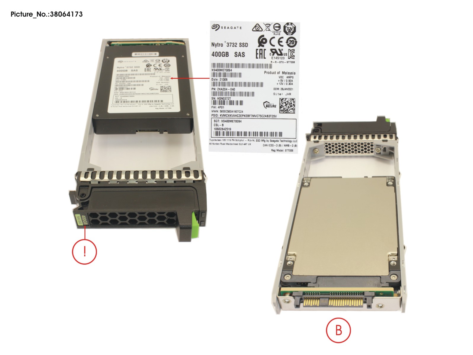 JX40 S2 TLC SSD 400GB WI SED JX40 S2 TLC SSD 400GB WI SED